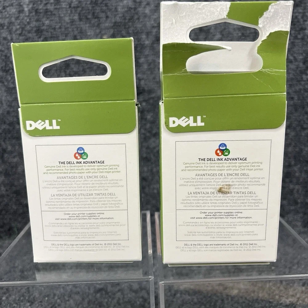 Dell Ink 9XL Color & Black Set MK992 & MK993 New
